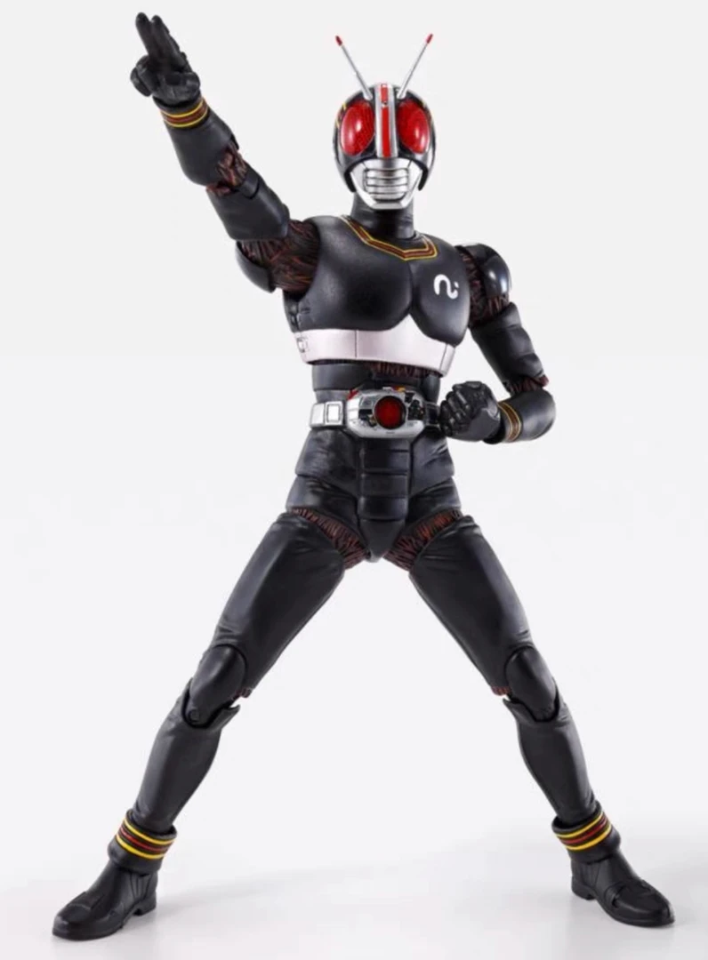 正版 真骨雕 SHF 假面骑士 Black 黑日 昭和 南光太郎 可动手办