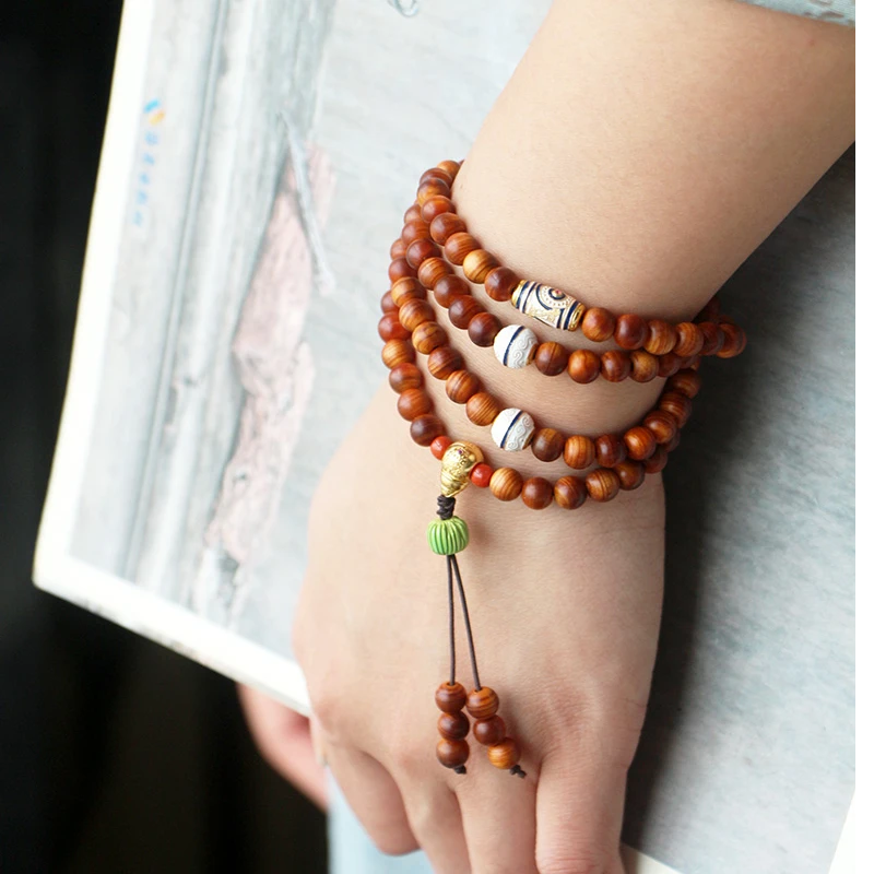 陈化太行崖柏多圈手串0.6cm