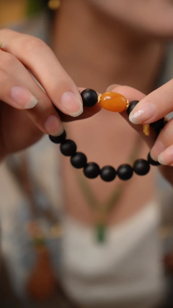 【闪购商品】降真香手串未镶嵌降真香配蜜蜡单圈手串