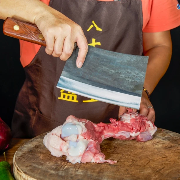 八十九盘王刀家用斩骨刀手工锻造锋利剁骨头专用传统手工艺