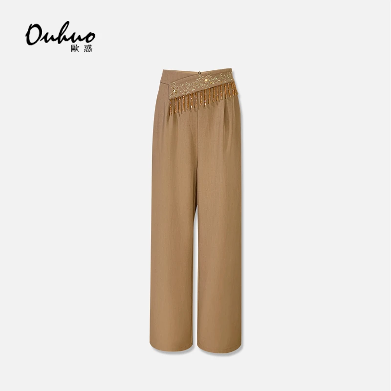 (品牌20周年庆)两位数！粉丝回馈！现货！优雅时尚长裤OHPAH09220