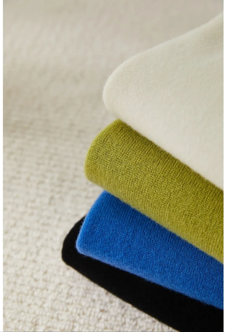 小众轻奢羊毛羊衫时尚百搭舒适毛衫