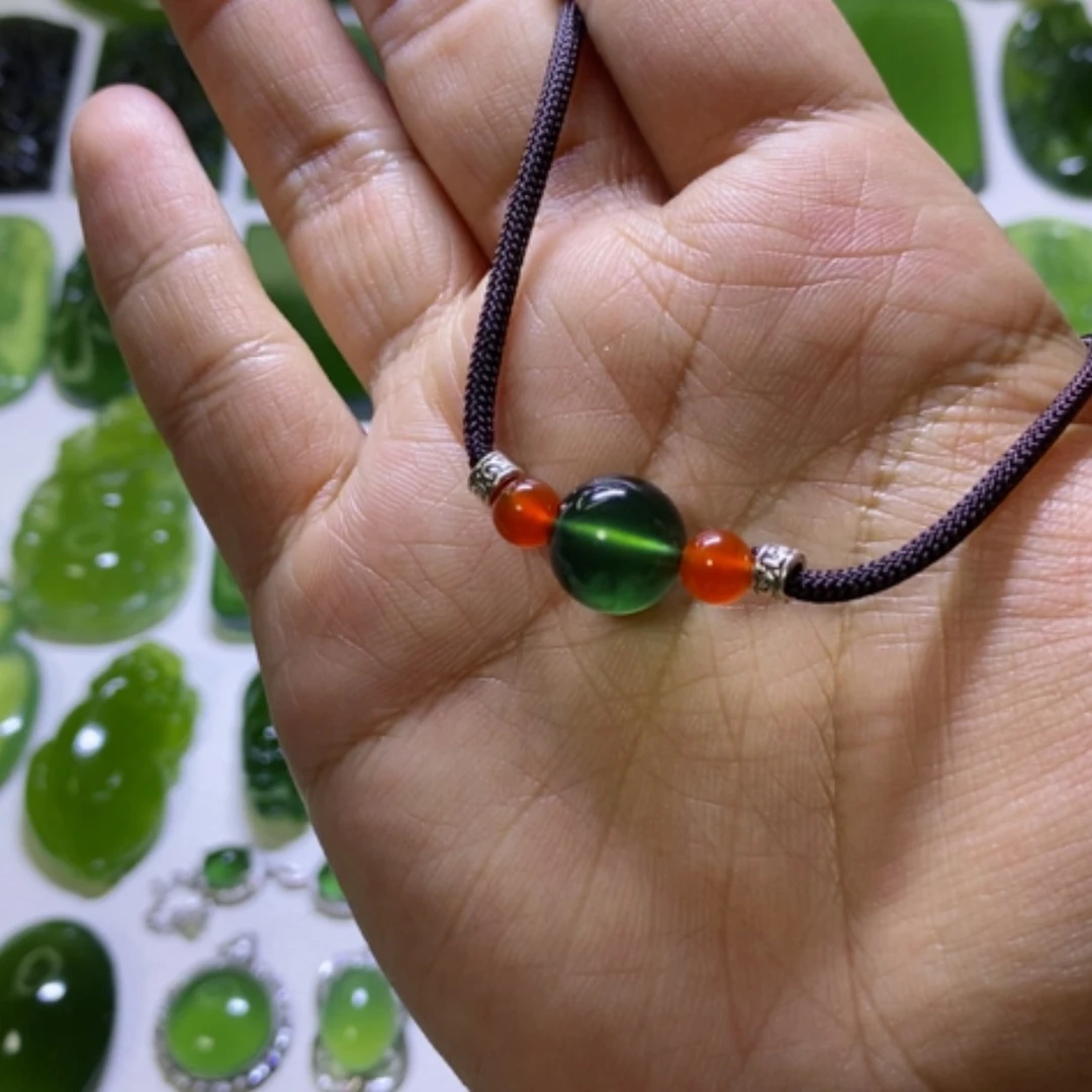 【闪购商品】蛇纹石玉颈饰未镶嵌