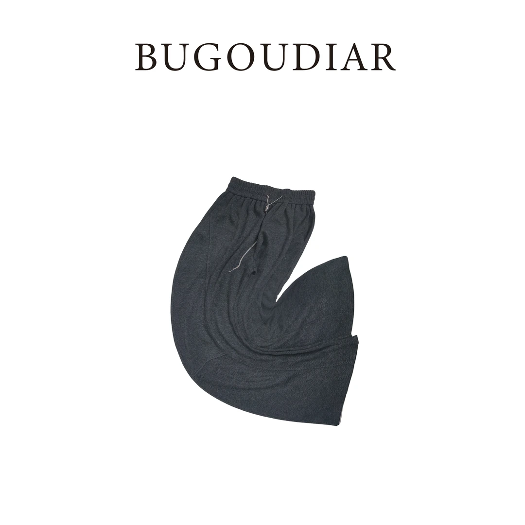 百搭时尚松紧腰休闲经典高品质裤子BU026