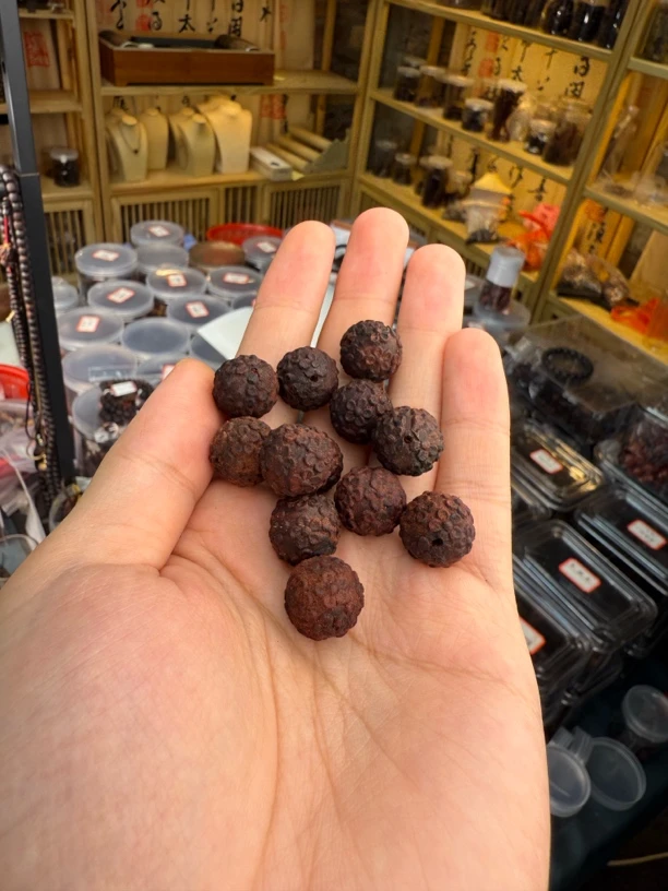 【雕刻】黄油金丝蜜结 花花圆珠精工雕刻1.5