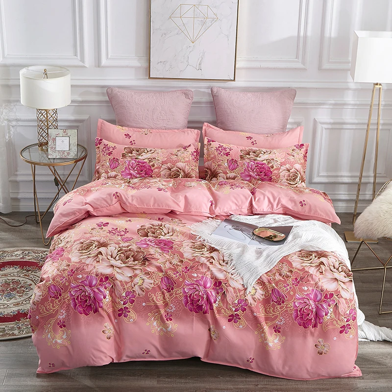 国色天香被套单件【150x200】加厚磨毛亲肤学生单人双人四季用斜纹