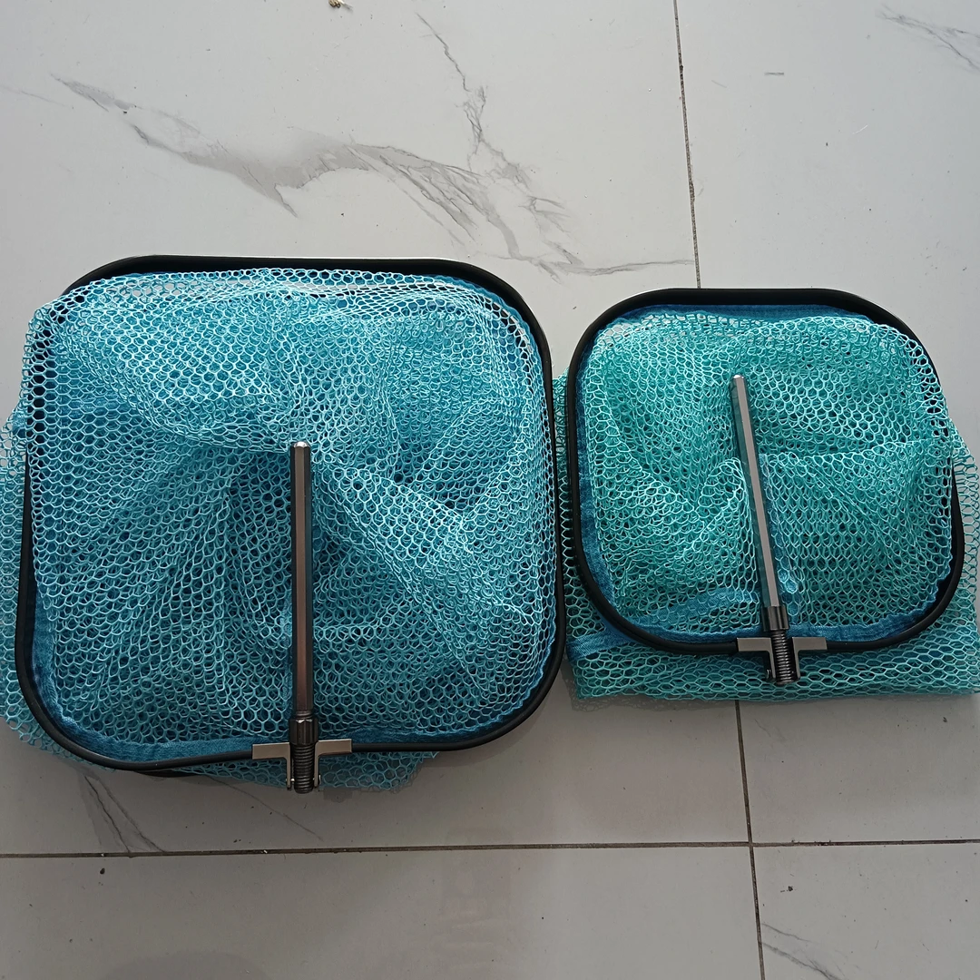 无口布加厚涂胶网防伤鱼防腥防臭野钓小方护