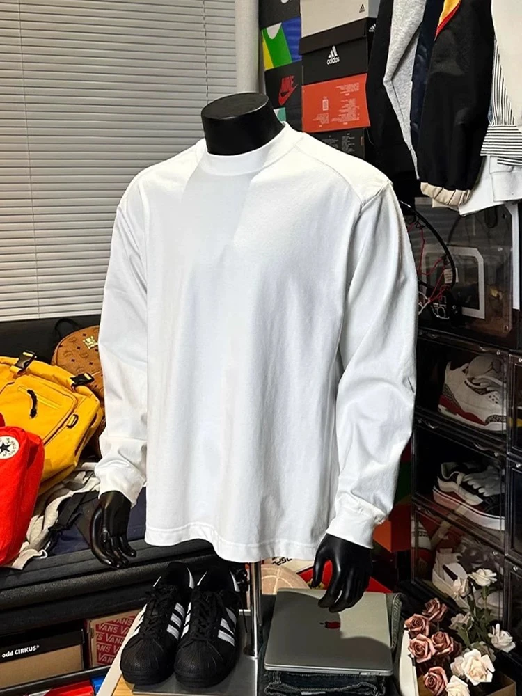 GOOD B01长袖宽松刺绣美式复古刺绣字母男美式潮牌设计休闲百搭