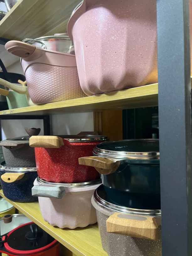 直播汤锅～如推荐麦饭石陶瓷汤锅