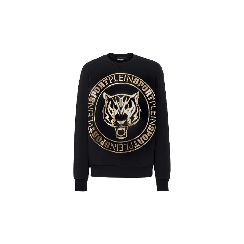 Philipp plein 卫衣 男士时尚印花圆领套头卫衣