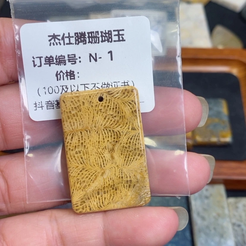 【闪购商品】硅化珊瑚（珊瑚玉）颈饰未镶嵌舊*