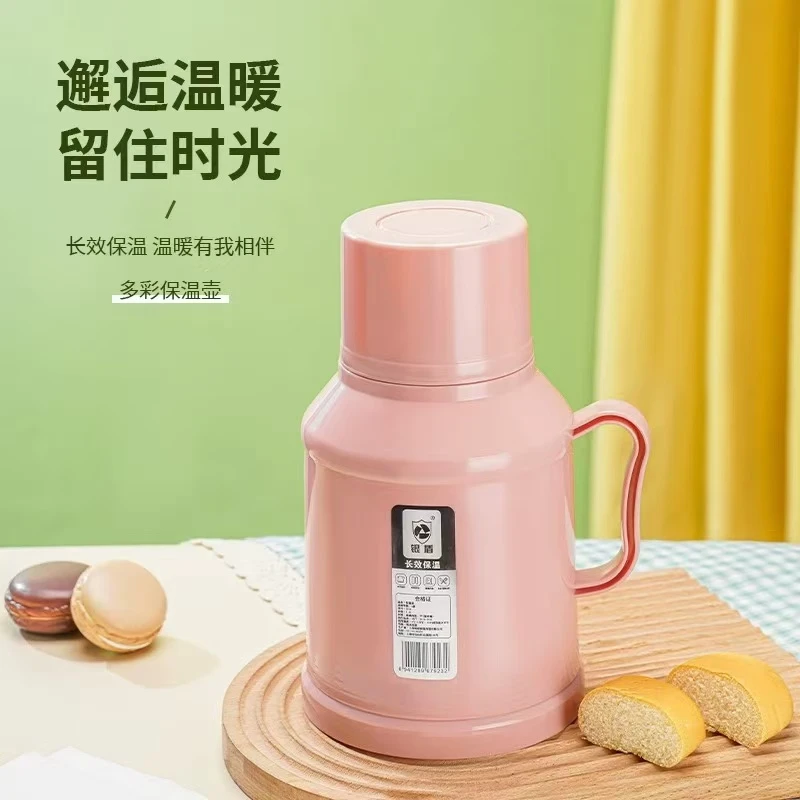暖冬必备新款马卡龙热水瓶暖壶小型保温客厅家用宿舍带盖水壶暖瓶