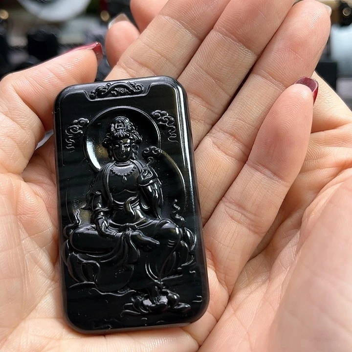 和田玉手链未镶嵌茵*玥观音