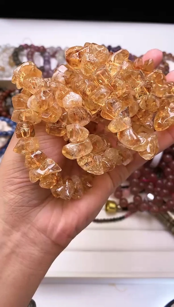 【闪购商品】水晶手链未镶嵌黄塔晶随行手串