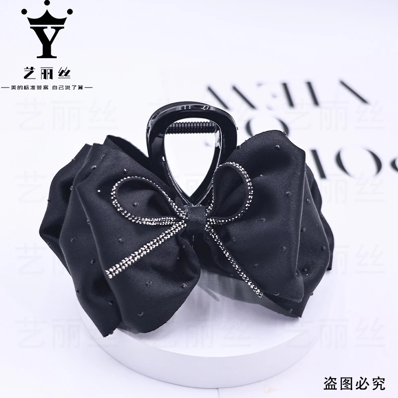 艺丽丝 巴黎王妃 [月下佳人] 秋冬路易斯气质款蝴蝶结抓夹YL620
