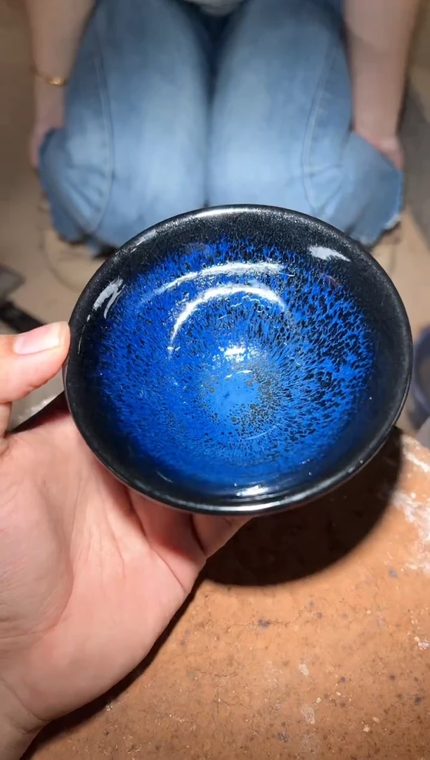 【闪购商品】茶盏18@建窑建盏叶涵