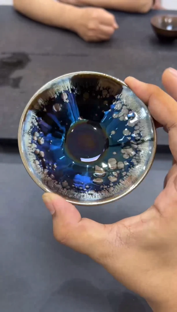 【闪购商品】茶盏17@建窑建盏胡金花