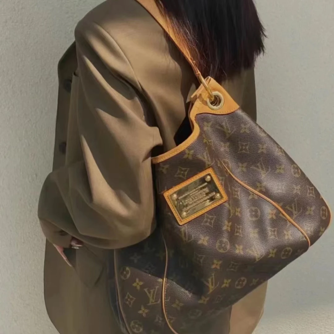 95新 LouisVuitton/路易威登 LV老花单肩包南瓜
