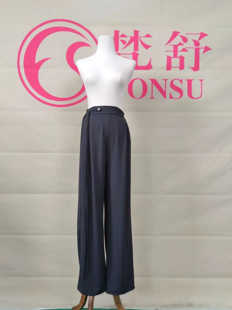 梵舒现代舞舞蹈练功休闲裤子显瘦裤阔腿裤XK3194