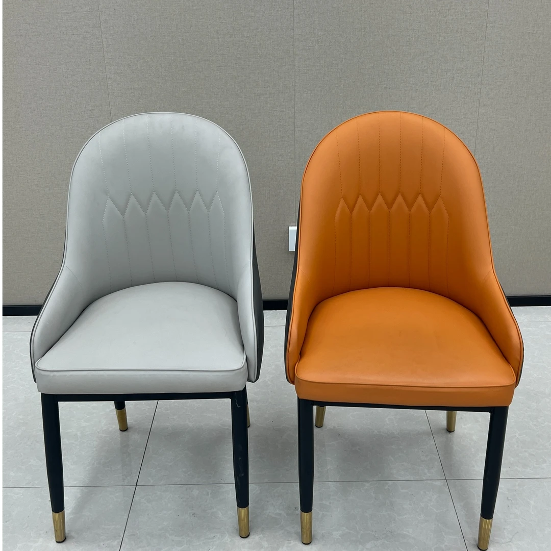 轻奢餐椅简约舒适靠背酒店卧室餐厅客厅书房家用网红休闲菠萝椅子