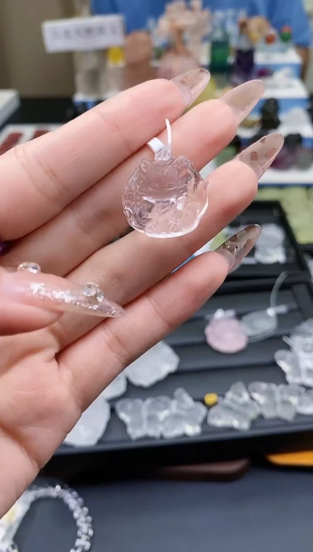 【闪购商品】水晶吊坠(不含链)未镶嵌133a多样性发其一/10.5/1个