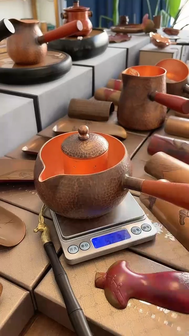 【闪购商品】紫铜茶仓煮茶罐