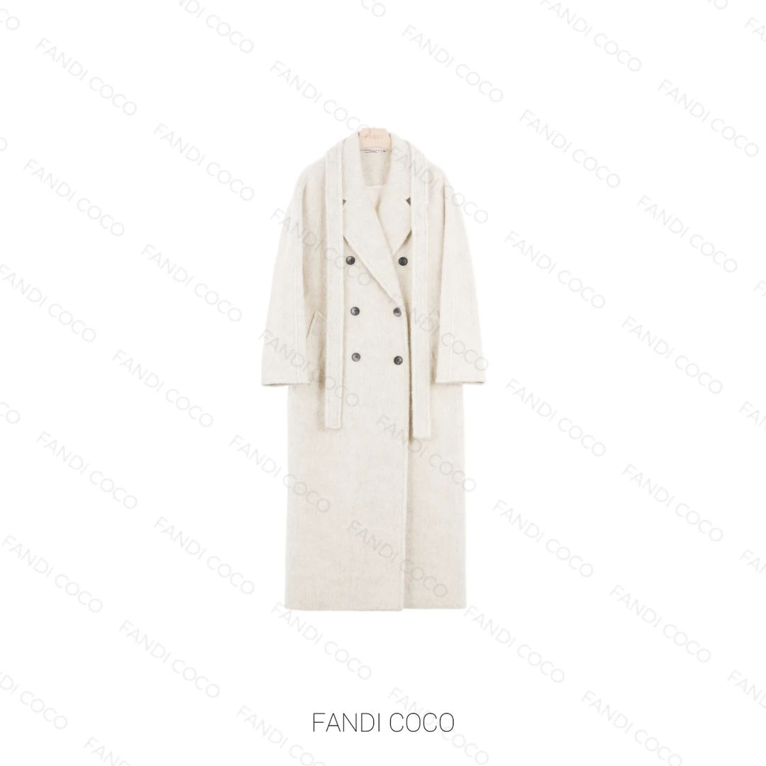 FANDI COCO “筝筝纸鸢” DSL-231羊毛纳米纤维大衣