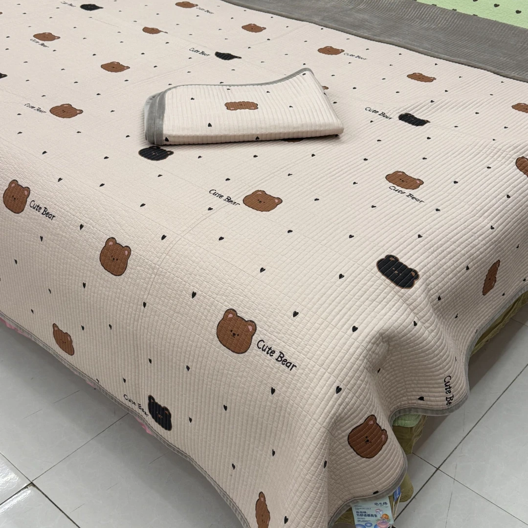 双面可用三件套一面绒一面纯棉冬季保暖尺寸220/240枕套46/74一对