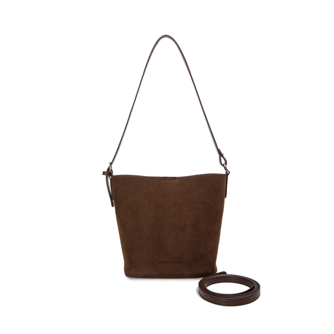 【一媛轻奢】水桶包包女2024新款高级感通勤单肩包百搭斜挎包