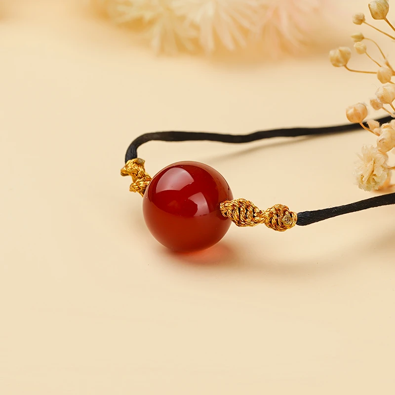 福袋专用 玛瑙圆珠吊坠