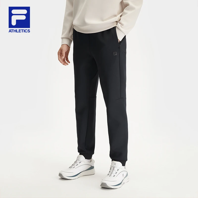 Fila/斐乐男士【抗菌远红外发热收口裤】保暖舒适速干弹A11M441604F