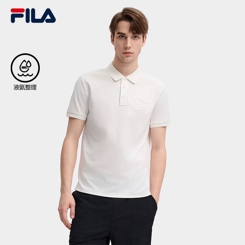 Fila/斐乐【新品上新】夏季透气针织舒适休闲翻领POLO衫F11M438121F