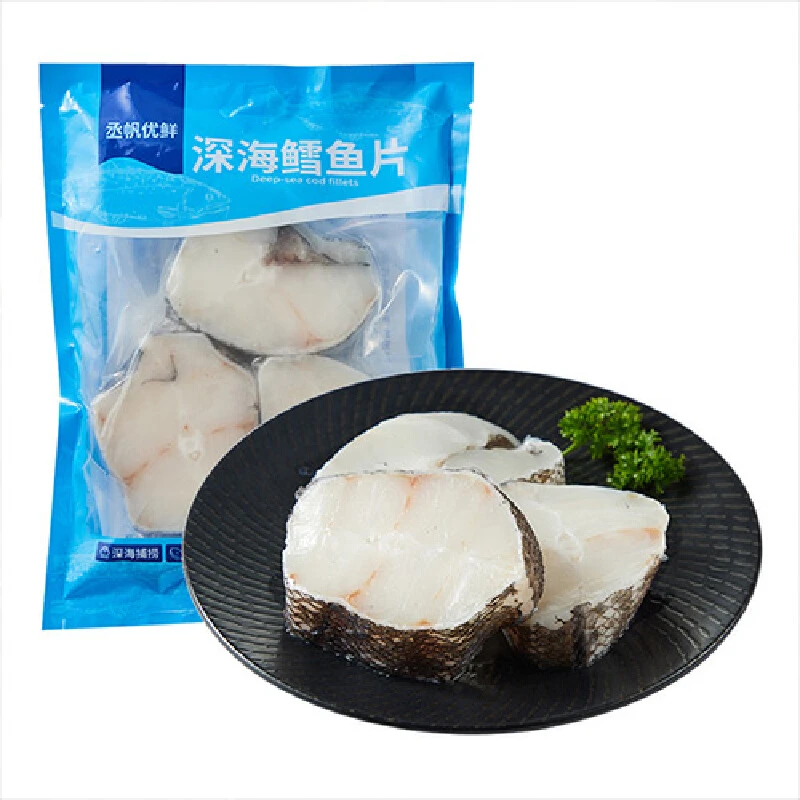 丞帆优鲜深海鳕鱼片 500g