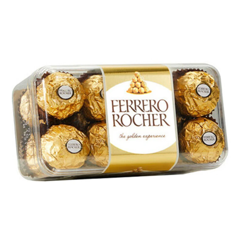 费列罗榛果威化巧克力16粒盒装200g零食