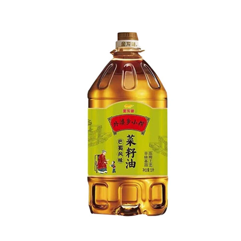 金龙鱼外婆乡小榨巴蜀风味菜籽油 5L