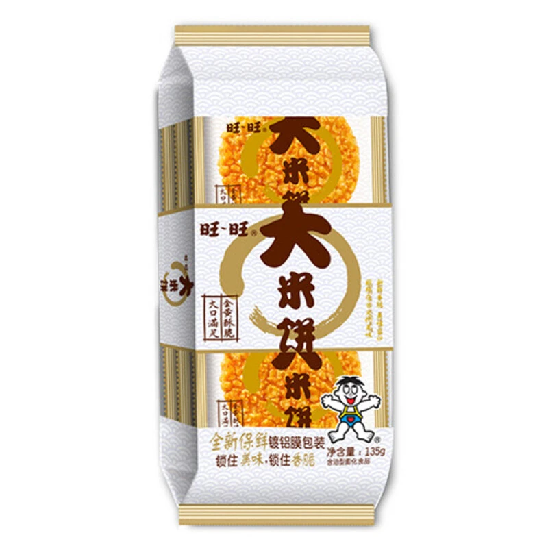 旺旺 大米饼 135g 休闲膨化