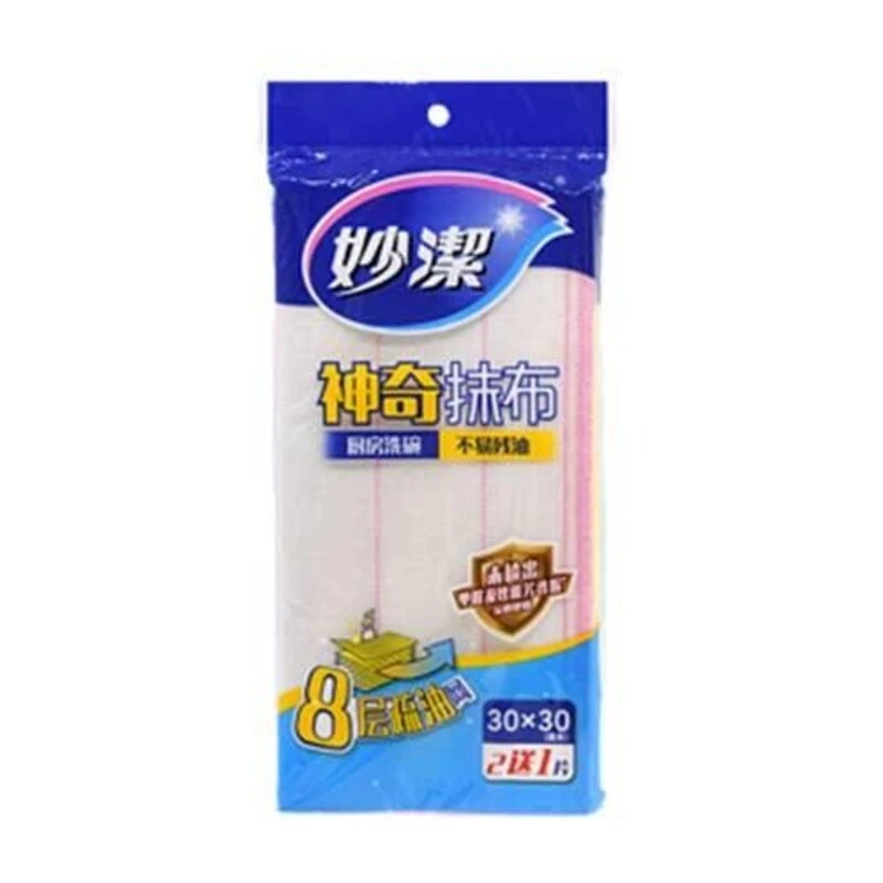 妙洁 神奇抹布2+1片装 1包（新老包装随机发货）