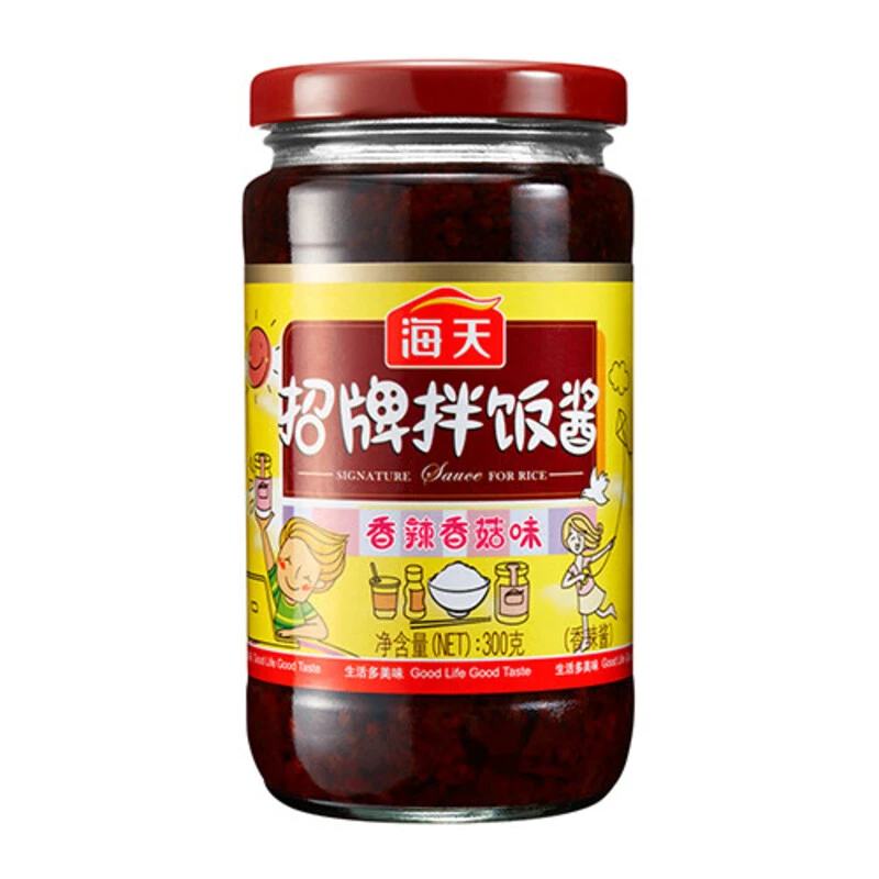 海天 招牌拌饭酱 300g 香辣香菇味 拌饭拌面优选调味酱