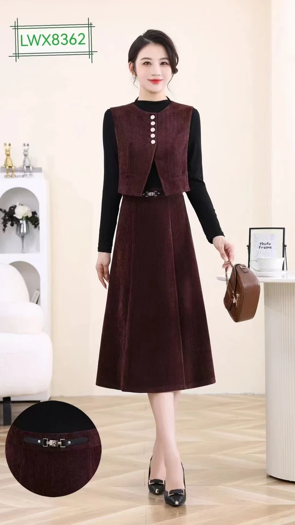 秋冬连衣裙时尚显瘦