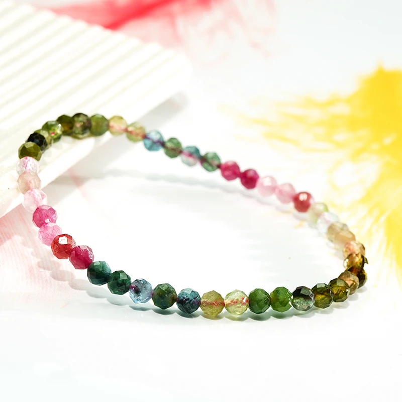 QIANXUAN/千旋 【天然碧玺手链】碧玺单圈手串HY45LXXL1