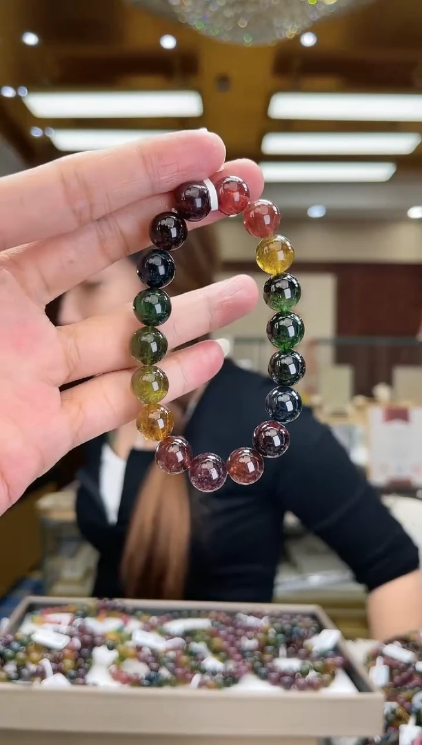 【闪购商品】碧玺/未镶嵌11m+碧玺单圈多样性发货