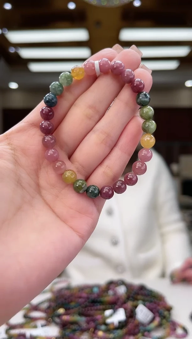 【闪购商品】碧玺/未镶嵌7mm+碧玺单圈A755L0F1219