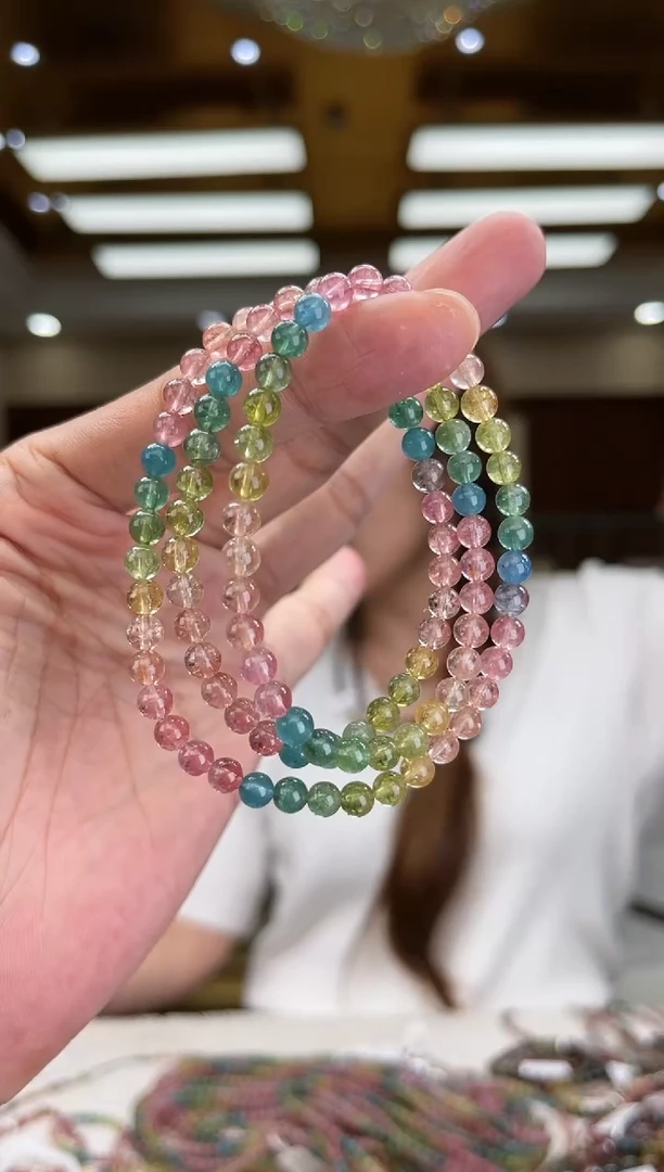 【闪购商品】碧玺/未镶嵌5m+碧玺多圈多样性发货