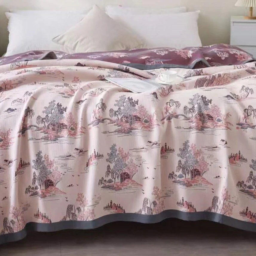 枕巾-江南/55*8.0加大高档吸汗成人透气防滑双面