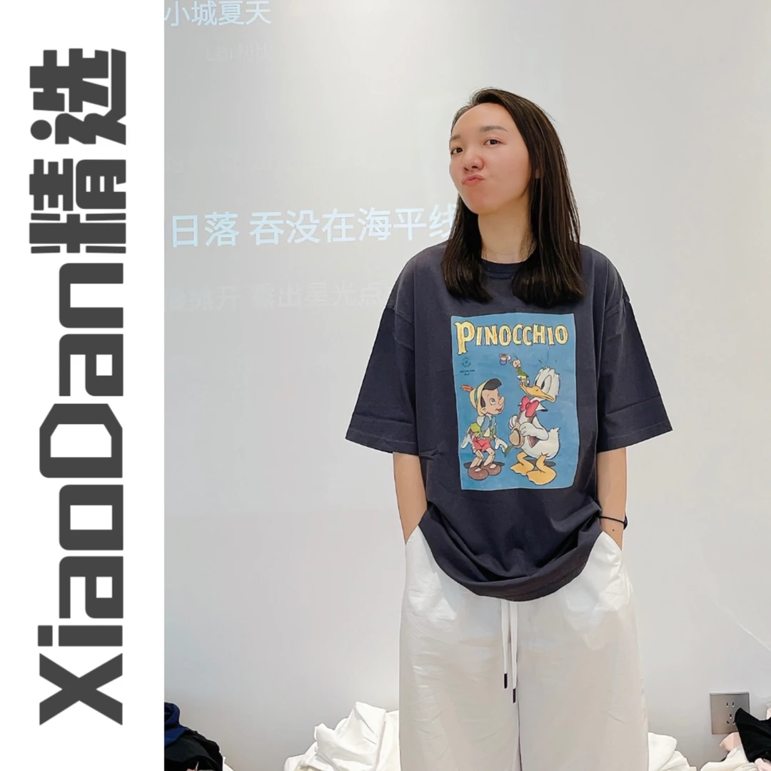 【晓丹精选】木偶鸭子短袖