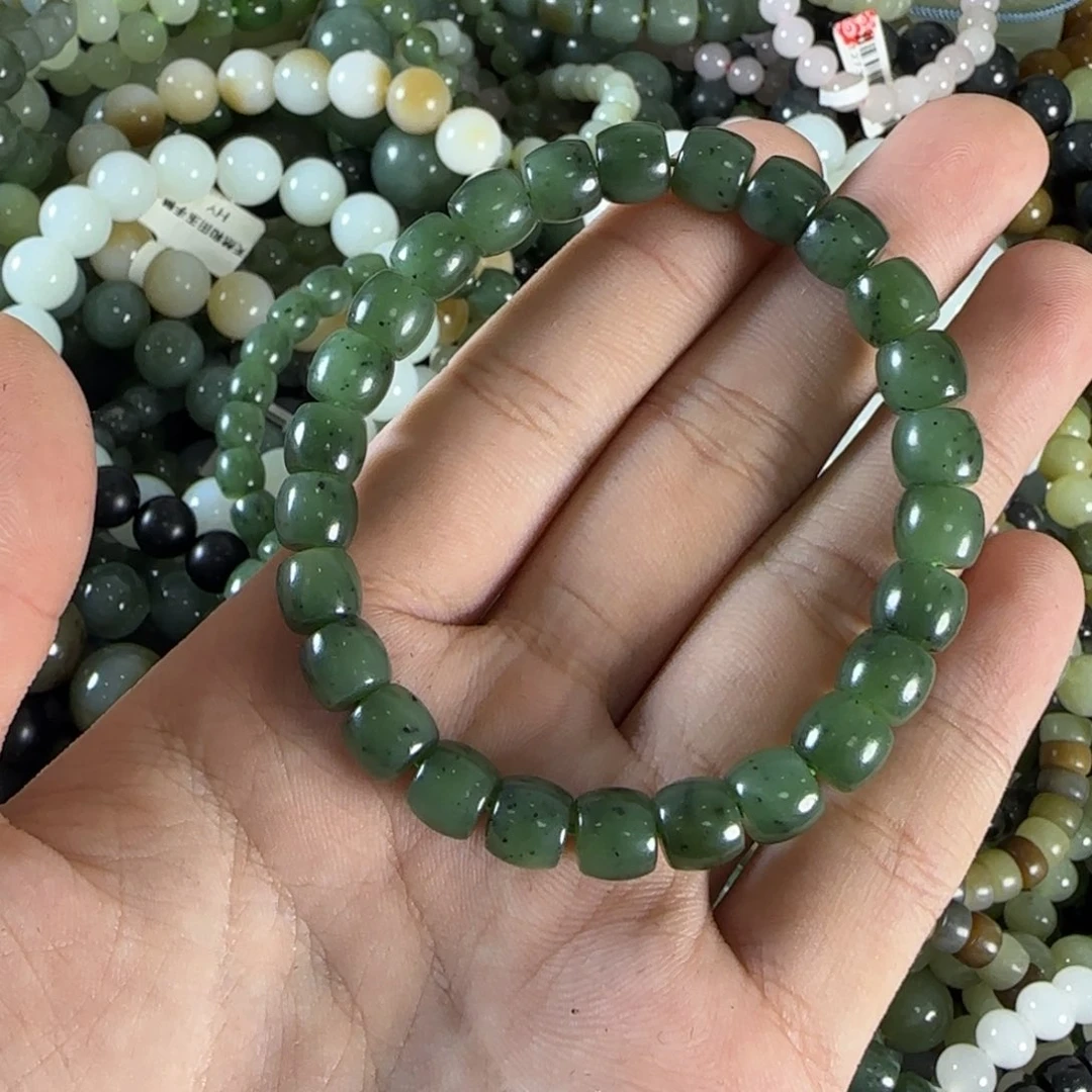 和田玉手链未镶嵌