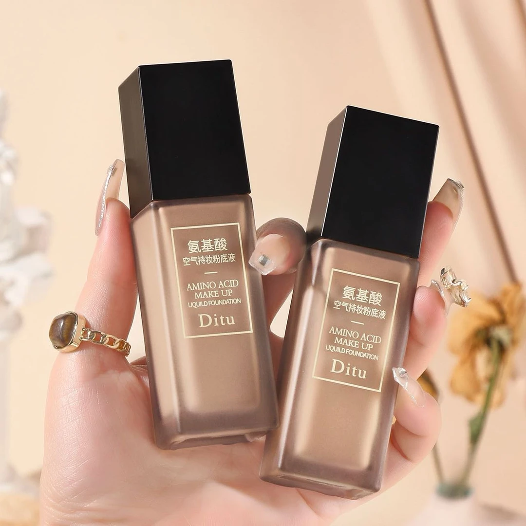 Ditu/迪图 氨基酸空气持妆粉底液防水控油持久保湿轻薄油皮防汗