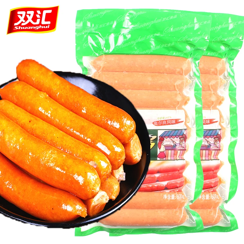 双汇脆骨多烤香肠600g脆骨烤肠奥尔良风味脆骨热狗烤肠冷冻食用