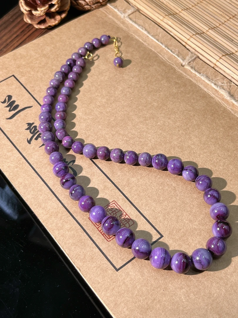 【大美】南非老料圆珠塔链@多样性发其一