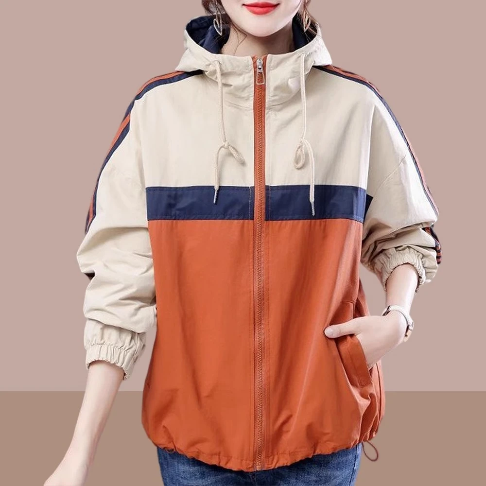 2025夏季新款时尚防晒衣女款外穿连帽网红款防晒服小个子薄款外套